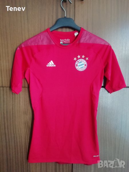 Bayern Munich Adidas Techfit оригинална тениска фланелка Байерн Мюнхен , снимка 1