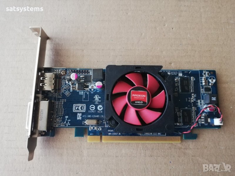 Видео карта AMD Radeon HD 7470 1024MB GDDR3 64bit PCI-E, снимка 1