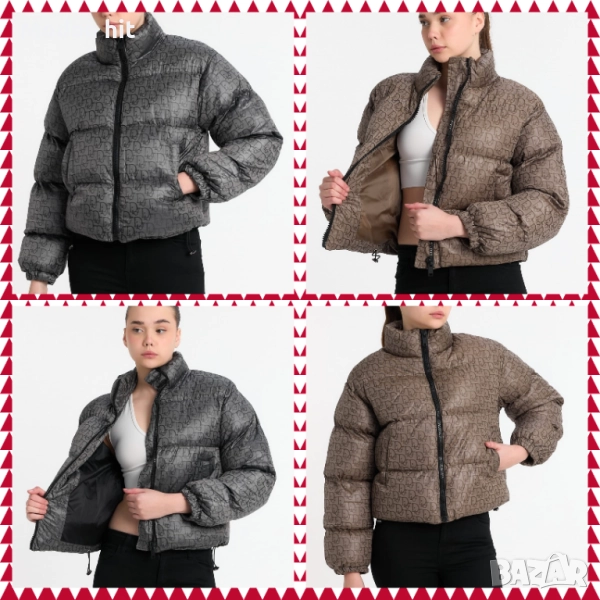 DIOR дамско късо зимно яке висок клас реплика, снимка 1