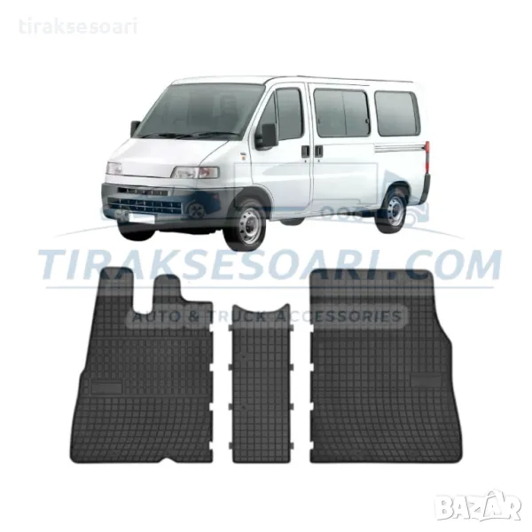 Полски Гумени стелки за бус Fiat Ducato 2 Gen 1994 2006, снимка 1