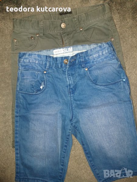 2 броя Къси панталони sisley и okaidi, снимка 1