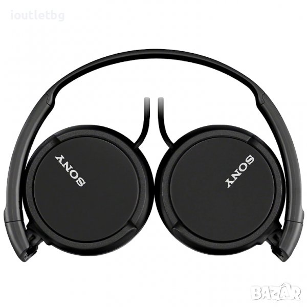 Аудио слушалки On Ear Sony MDR-ZX110B, Черни/бели, снимка 1