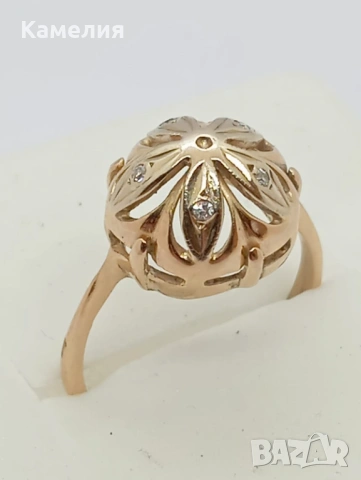 Руско злато , снимка 8 - Пръстени - 53300530