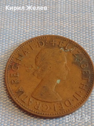 Две монети 1 пени 1961г. / 1 пени 1964г. Англия Елизабет втора за КОЛЕКЦИОНЕРИ 39778, снимка 4 - Нумизматика и бонистика - 44431059