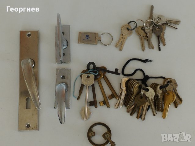 Лот Железария,стари секретни ключове дръжки., снимка 1 - Ключове - 40446972