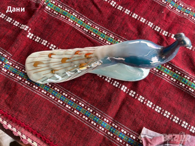 Фигура паун , снимка 2 - Статуетки - 53385993