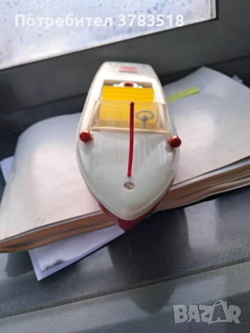 Стара играчка лодка, снимка 8 - Други ценни предмети - 52015550