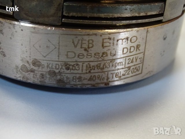 Съединител електро-магнитен Dessau KLDX 0.63 electromagnetic clutch, снимка 4 - Резервни части за машини - 41084555