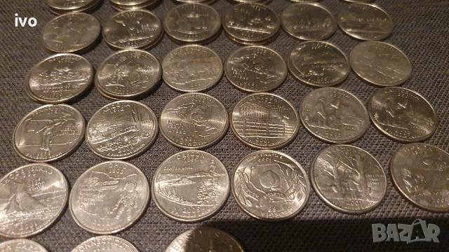 Американски.... GUARTER DOLLAR . , снимка 4 - Нумизматика и бонистика - 53833618