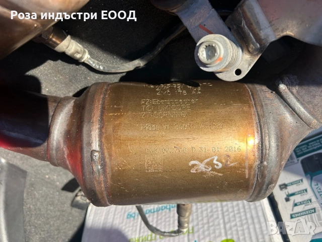 Катализатор AUDI Q7 4m  ( 11.20.315.35.100 ), снимка 3 - Части - 53750702