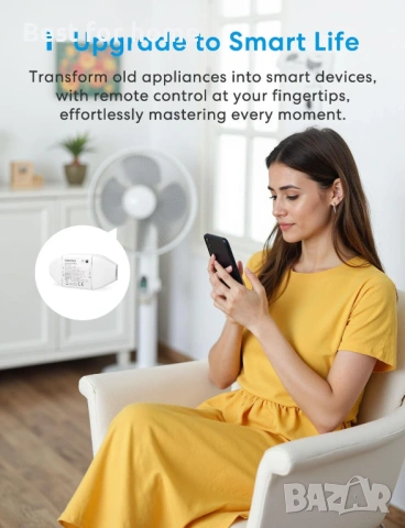 Meross Matter Smart DIY суйтч с енергиен монитор, MSS715MA - 2 бр, снимка 2 - Друга електроника - 53664355