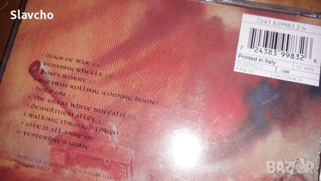 Компакт диск на хеви металягите  - Saxon –Dogs Of War 1995, снимка 7 - CD дискове - 41663250
