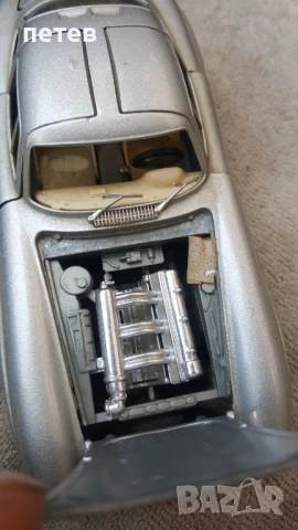 Метална количка. Mercedes sl300, снимка 17 - Антикварни и старинни предмети - 50671811