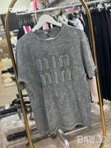 Miu Miu дамски тениски Различни цветове , снимка 2 - Тениски - 49691729