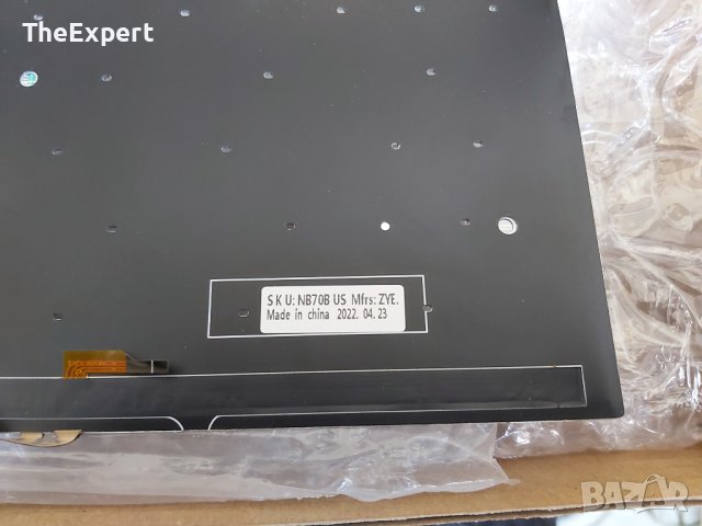 Клавиатура за лаптоп Asus X512 X512FA X512DA X512UA X512UB-Малък Ентър С Подсветка US, снимка 4 - Части за лаптопи - 42343856