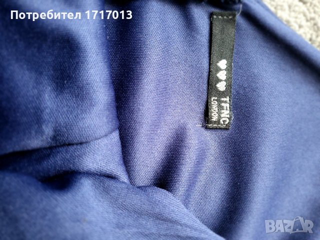 TFNC синя рокля,  размер S, снимка 7 - Рокли - 42421838