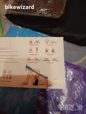 Ластици за трениране 4 броя НОВИ, снимка 4 - Фитнес уреди - 52003987