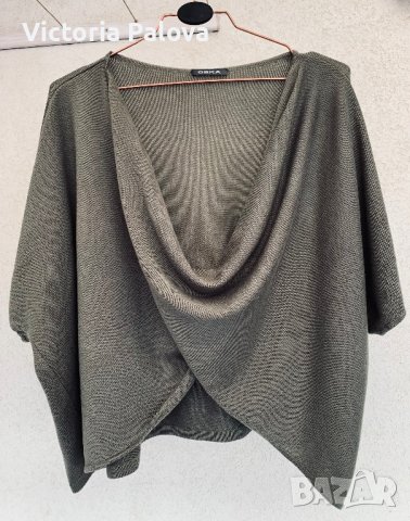Скъпа блуза-кроп  OSKA , снимка 1 - Блузи с дълъг ръкав и пуловери - 39481001