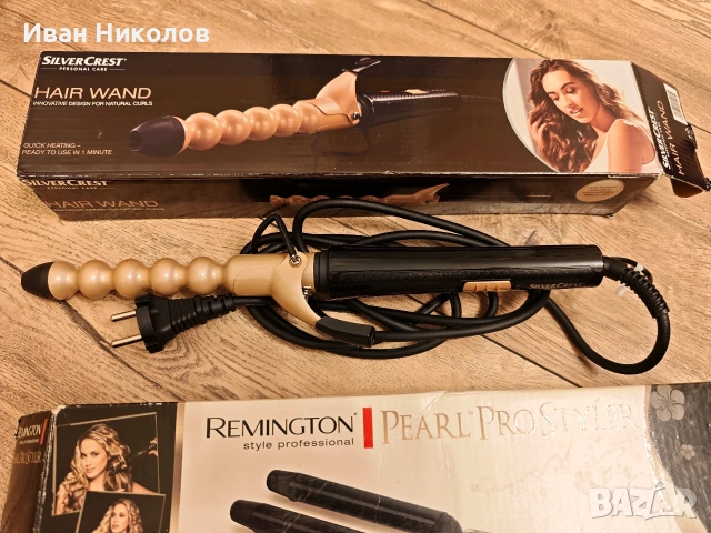 Remington pearl pro styleŕ и преса за къдрене, снимка 5 - Други - 53297280