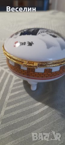 Порцеланова бижутерска кутия Евтино , снимка 4 - Колекции - 41865910