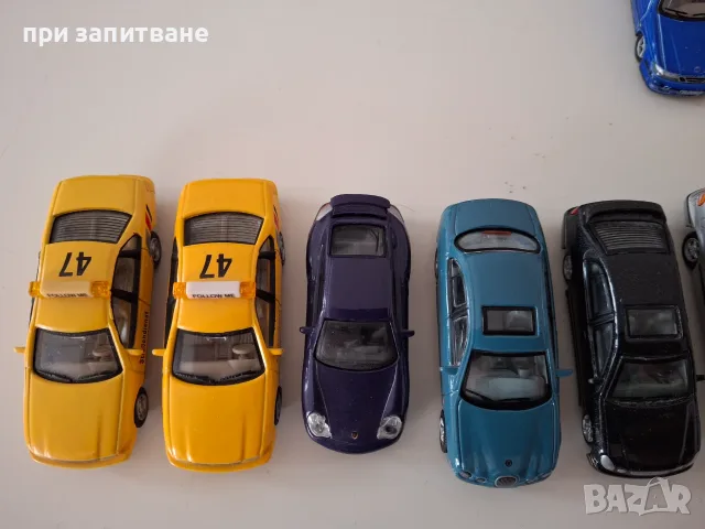 Метални колички Jaguar, Mercedes, Lexus, BMW, Volvo, на Hongwell, 1/72, снимка 3 - Колекции - 50404782