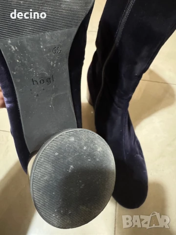Дамски боти на ток Hogl 39 номер, снимка 5 - Дамски боти - 50463039
