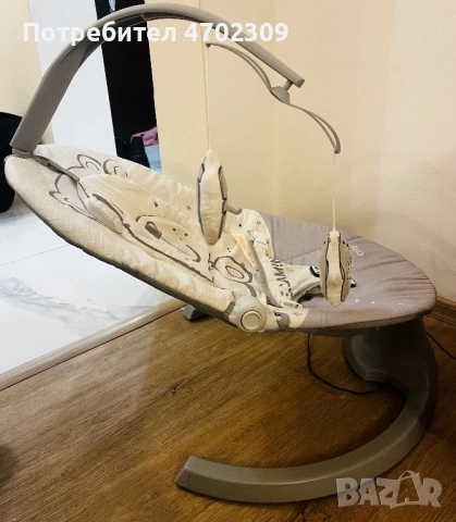 Електрическа бебешка люлка/шезлонг EL CaminoME1116 и активна, снимка 2 - Детски шезлонги - 53021061