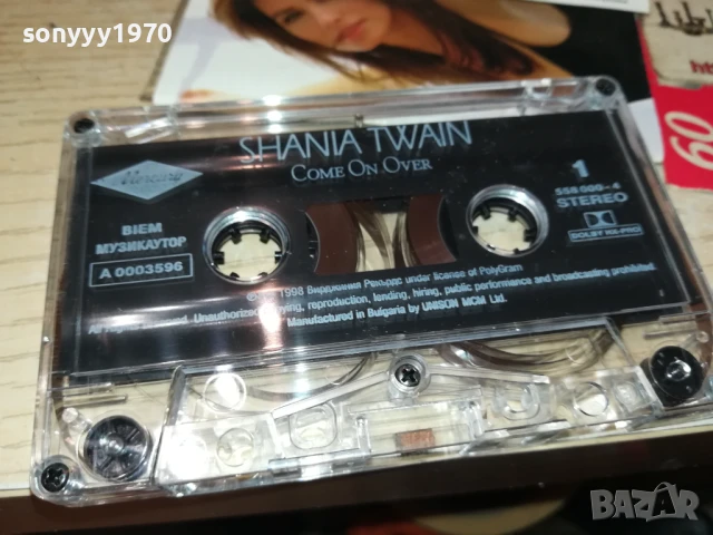 SHANIA TWAIN-ORIGINAL TAPE 2207251319, снимка 2 - Аудио касети - 51103518