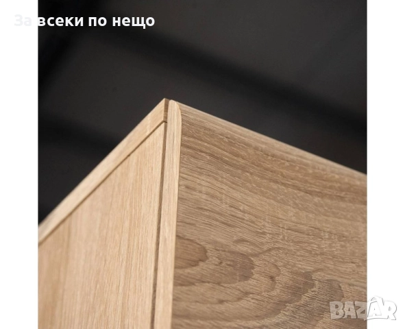 Витрина висока SOLO 2W дъб сонома Код P1732, снимка 3 - Секции и витрини - 52977630