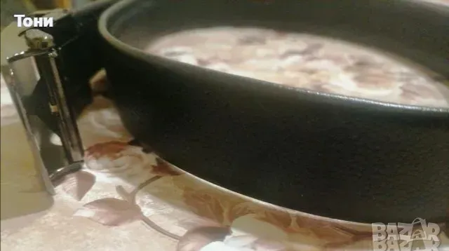 Нов Автоматичен Мъжки Кожен Колан 130см , снимка 8 - Колани - 49610129