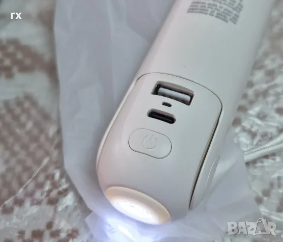 Преносим вентилатор за кръст (Model F6) с Powerbank и LED фенерче, isuLife Life8 Plus, снимка 5 - Външни батерии - 55679437