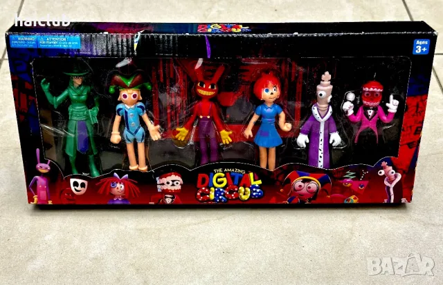 Digital circus фигури/Digital circus/Дигитален цирк, снимка 4 - Фигурки - 48158129