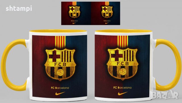 Чаша Барселона Barcelona Керамична, снимка 7 - Фен артикули - 34783199