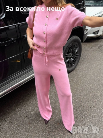 Celine Дамски Комплект Плетиво Селин - Различни Цветове Код SK1012, снимка 2 - Комплекти - 53761369