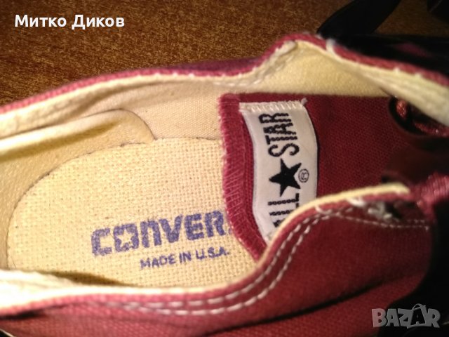 Converse кецове дамски USA американски размер №38 стелка245мм нови в кутия, снимка 7 - Маратонки - 39160593