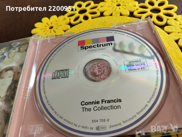 CONNIE FRANCIS, снимка 6 - CD дискове - 44517787