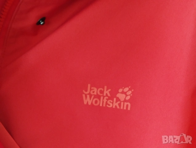 дамско яке Jack Wolfskin- XL- червено- водоустойчиво- ветроустойчиво, снимка 3 - Якета - 53844705