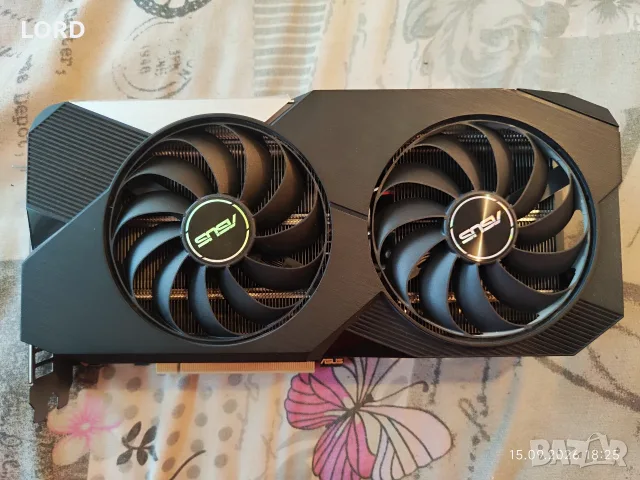 Видеокарта Asus RTX 3060Ti 8GB Dual OC V2