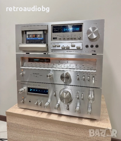 🔊Топ ретро аудио сет - система PIONEER усилвател, дек, тунер - синя серия - Made in Japan🔊, снимка 2 - Аудиосистеми - 52485081