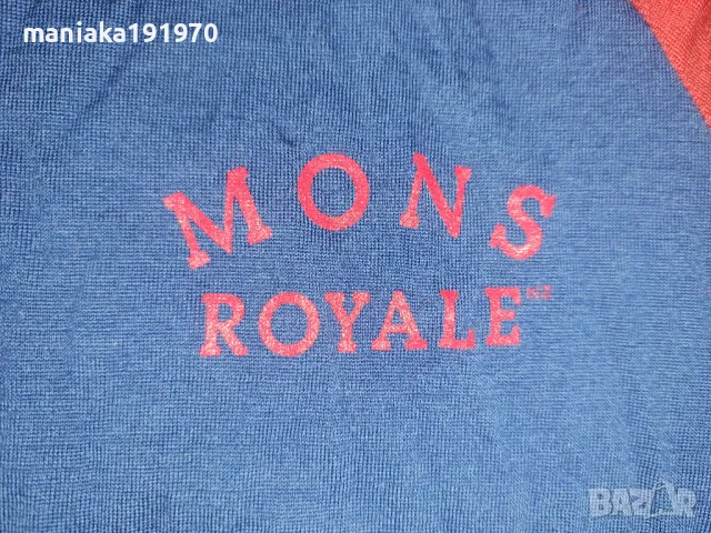 Mons Royale (S) 2 броя мъжки термо блузи мерино 100% Merino Wool , снимка 3 - Спортни дрехи, екипи - 48202842