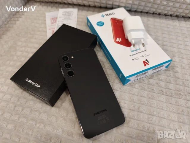 Samsung Galaxy S23+ 512GB ОТЛИЧЕН комплект с powerbank смартфон телефон, снимка 6 - Samsung - 55942495