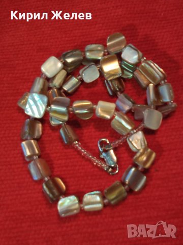 КРАЛСКИ СЕДЕФ КРАСИВО НЕЖНО КОЛИЕ 13868, снимка 9 - Колиета, медальони, синджири - 29755498