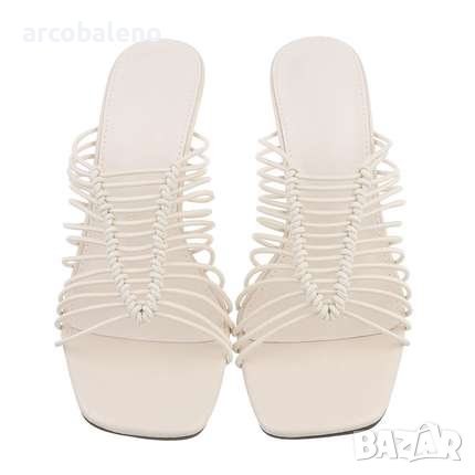 Дамски сандали на висок ток, 2цвята, снимка 5 - Сандали - 41024867