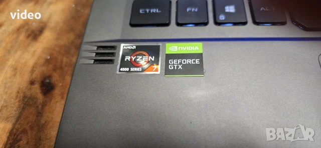 ASUS ROG Zephyrus Ryzen 7 4800HS 40GB RAM GTX 1650 4GB Gaming Laptop, снимка 13 - Лаптопи за игри - 53851933