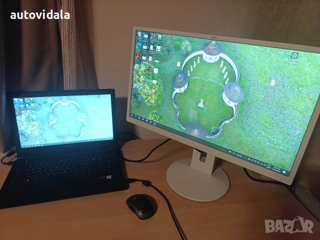 Монитор Fujitsu 24" B24-8TE PRO като нов, снимка 8 - Монитори - 52716632