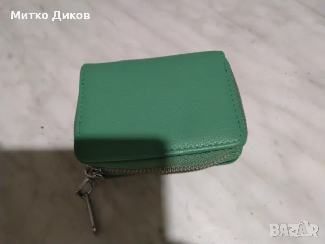 Женско кожено портмоне ново 11х9см, снимка 2 - Портфейли, портмонета - 48428424