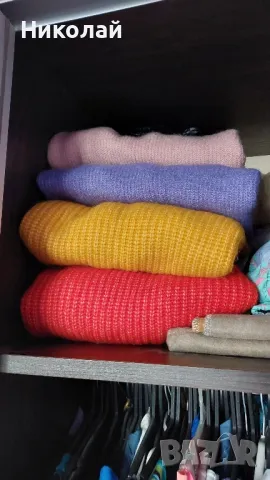 Дрехи/ пуловери, стават и за бременни + подарък, снимка 3 - Блузи с дълъг ръкав и пуловери - 47445210