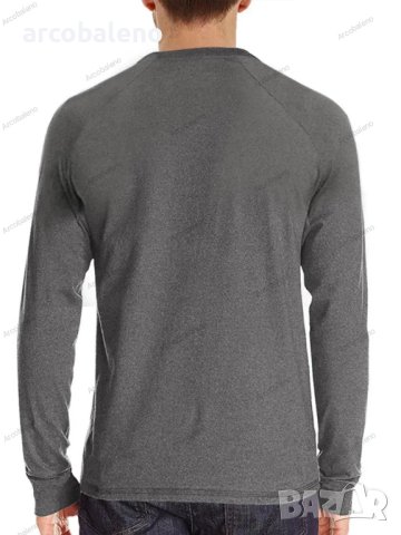 Мъжка модна блуза с дълъг ръкав, 8цвята, снимка 12 - Блузи - 42285799