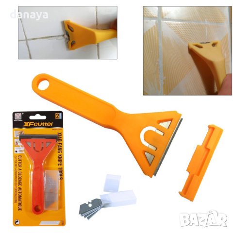 3708 Стъргалка за отстраняване на стикери винетки стара боя