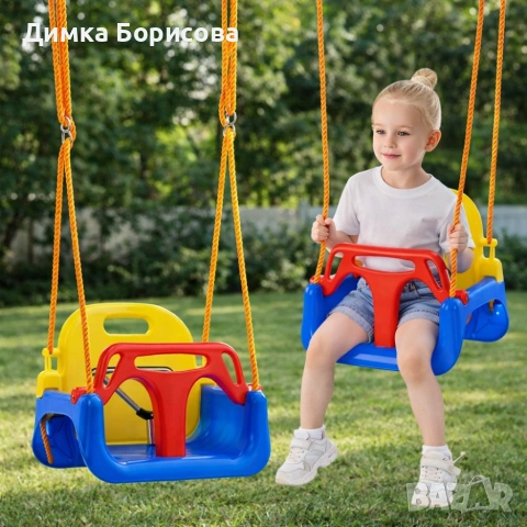 Детска люлка с облегалка 3 в 1 - максимална безопасност и комфорт, снимка 12 - Други - 53742549